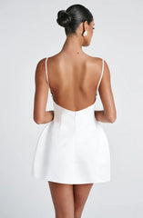 Tate Mini Dress - Ivory