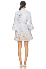 Rebellion Button Mini Dress