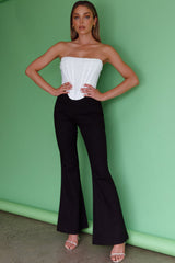Vixen Corset Top White